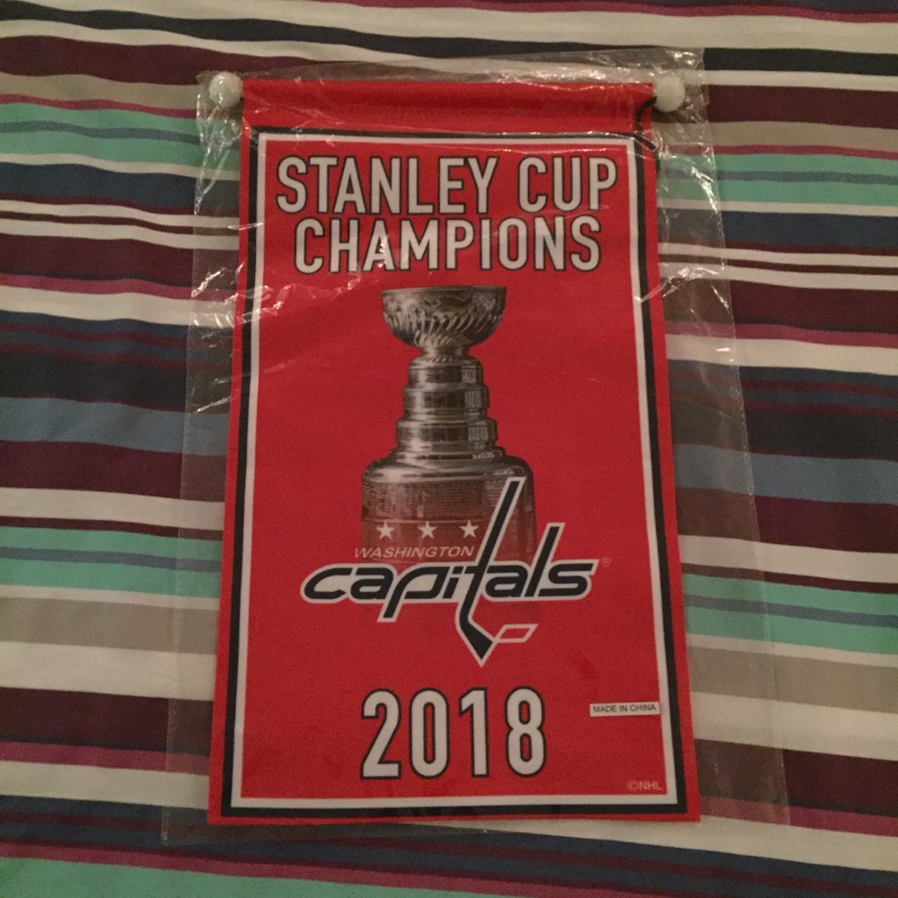 Washington Capitals Stanley Cup banner